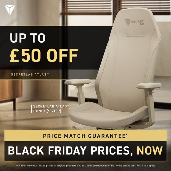 Up to £50 off | Black Friday prices, now