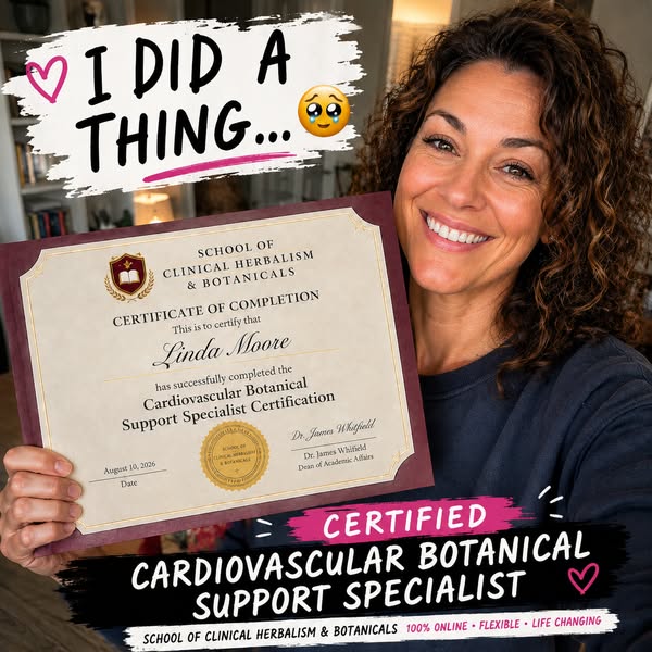 Cardiovascular Botanical Support Specialist Credential — Complete in 7 Days