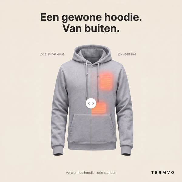 Verwarmde hoodie van TERMVO