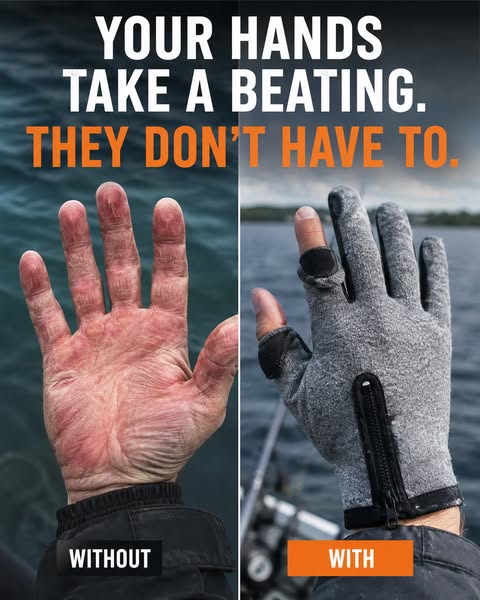 Two Pairs of the Best Fishing Gloves - One Price