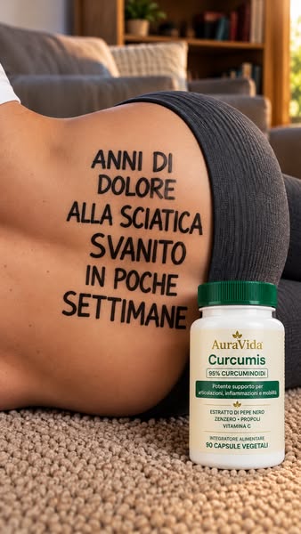 Curcuma a dosaggio clinicamente testato, senza additivi