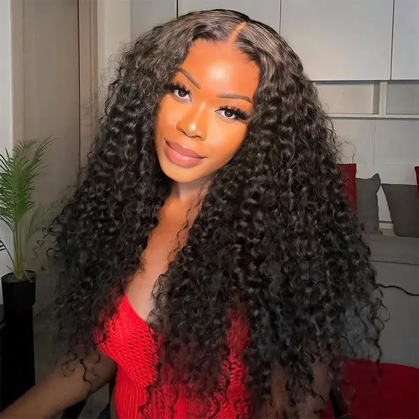 9x6 M-Cap Kinky Curly Wear Go Wig Pre Bleached Tiny Knots Transparent Lace Glueless Wig | BGMgirl Hair