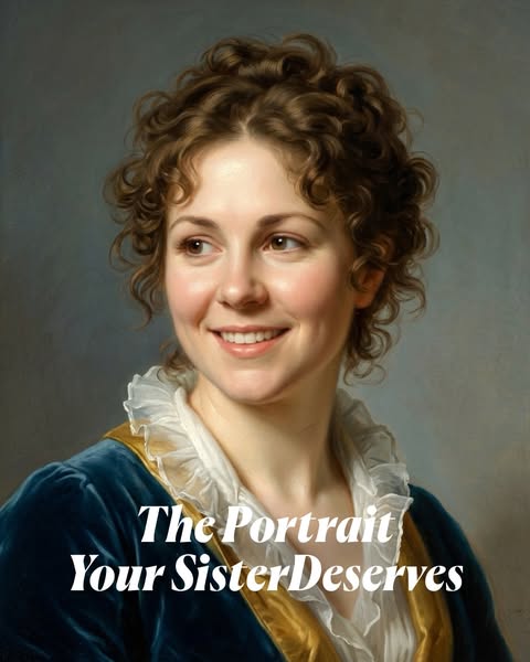 The Portrait Your Sister Deserves