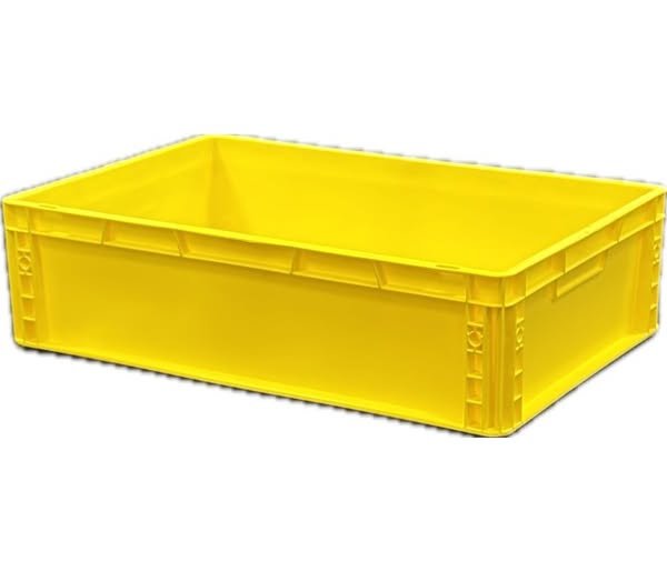 Euro Stacking Box (34L, Yellow) 600 x 400 x 170mm