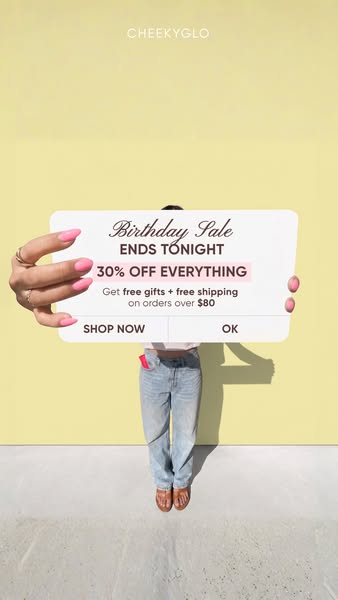 30% OFF ENDS TONIGHT!