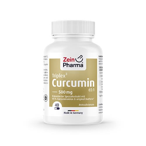 Curcumina, 500 mg, 40 cápsulas