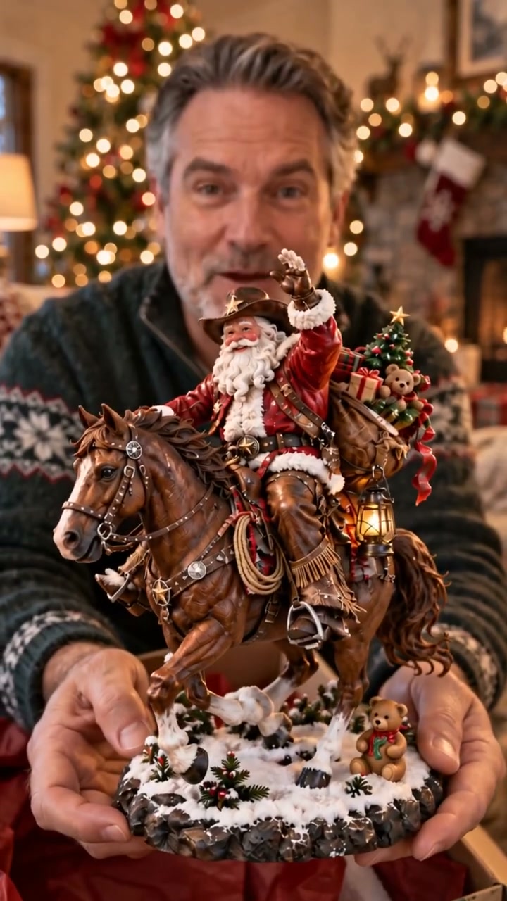 The Old West Cowboy Santa – A Homeward Christmas Keepsake