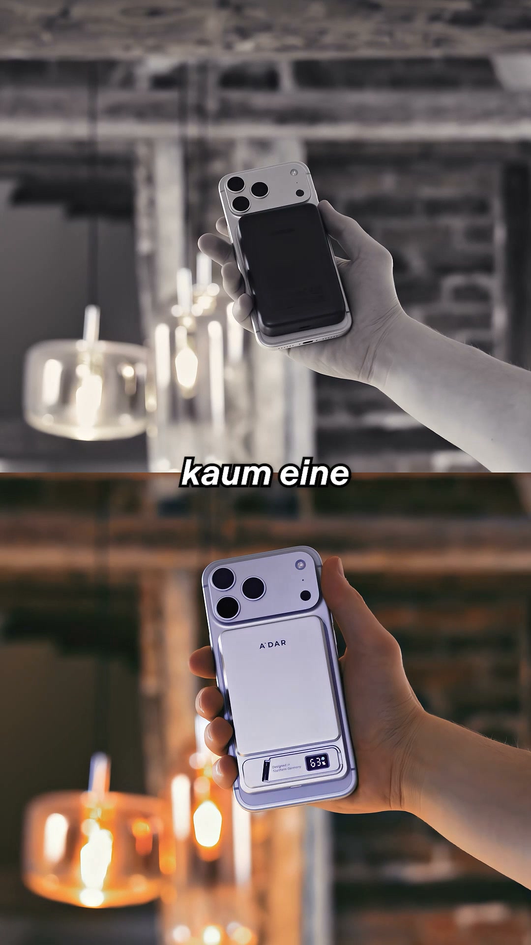 Nie wieder ohne Akku