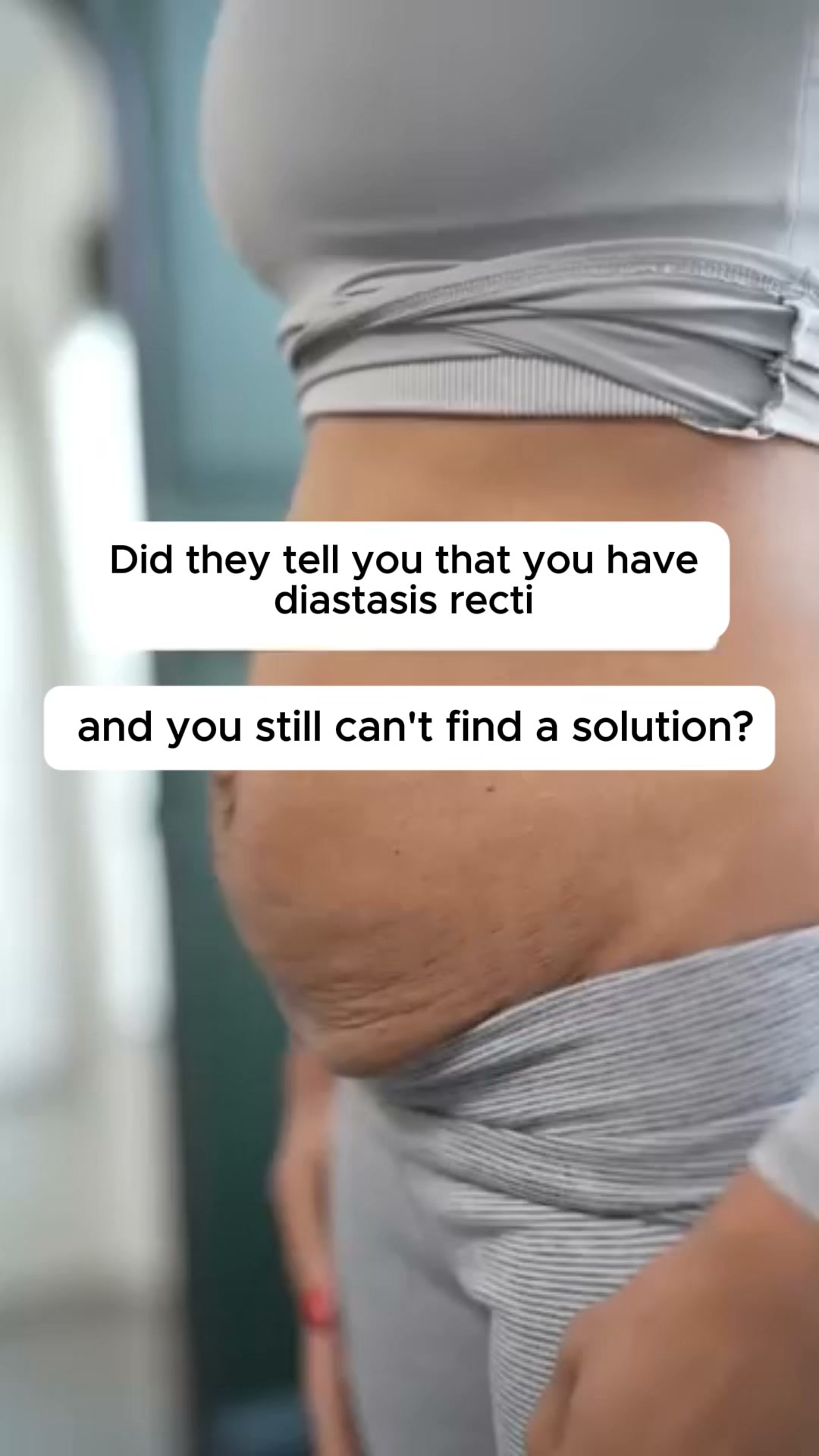 Your belly never went back after pregnancy. Here's why.�