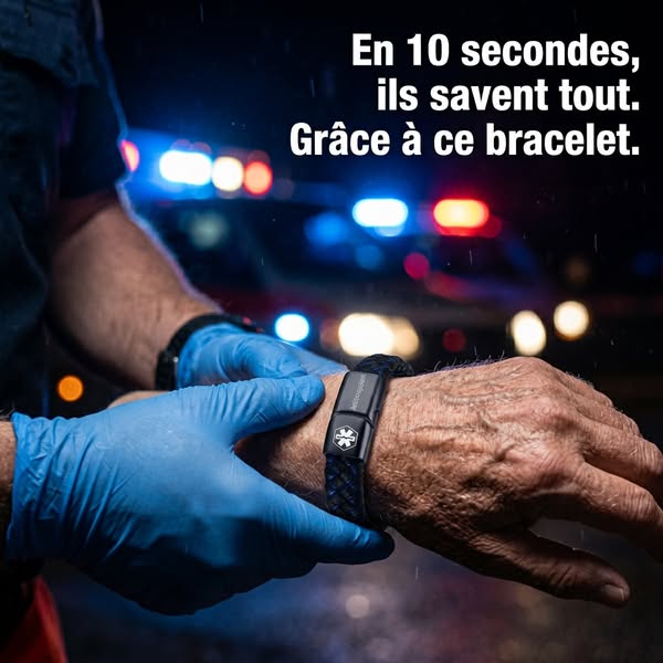 Une seconde peut tout changer. Ce bracelet aussi.