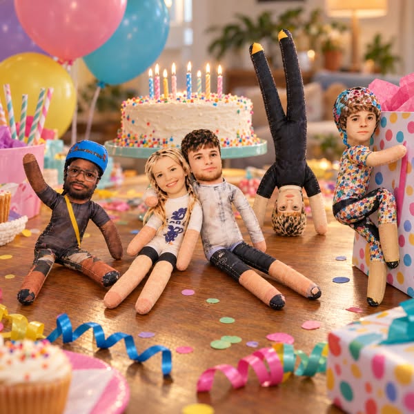 Trasforma il tuo migliore amico in una divertentissima bambola Mini-Me!