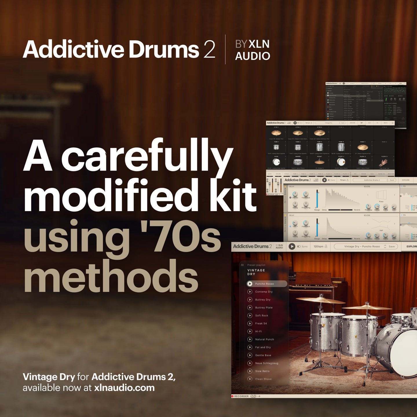Vintage Dry for Addictive Drums 2