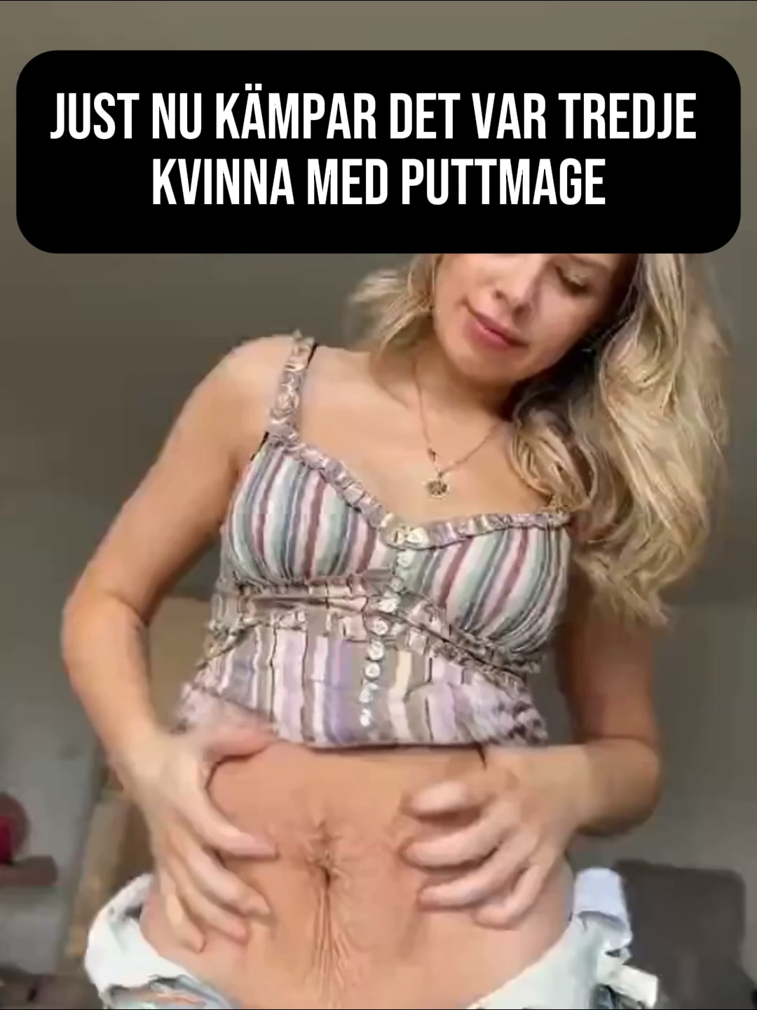 Platt mage från dag ett