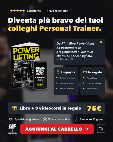 POWERLIFTING by AIF. Il manuale definitivo!