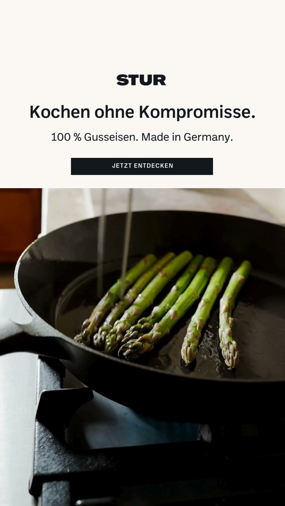 Eine Pfanne für die Ewigkeit.