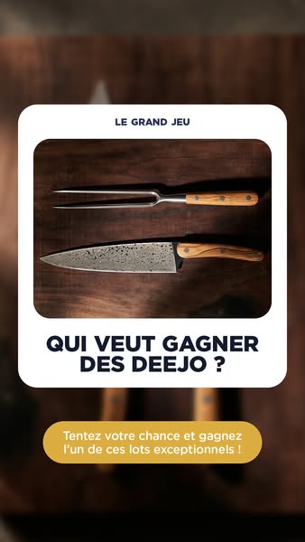 Qui veut gagner des Deejo?