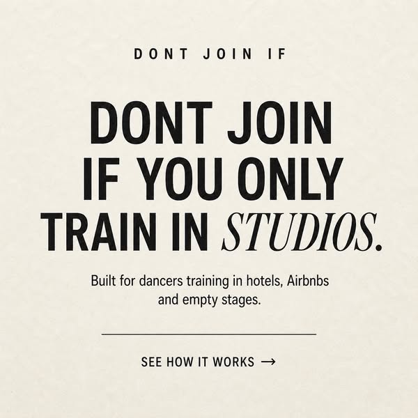 Workouts That Understand Dance