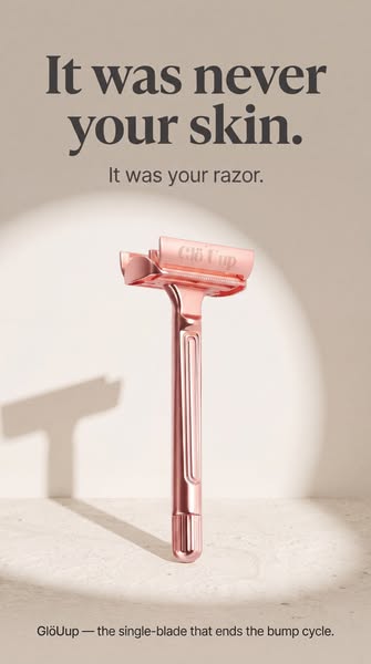 It was never your skin. It was your razor.