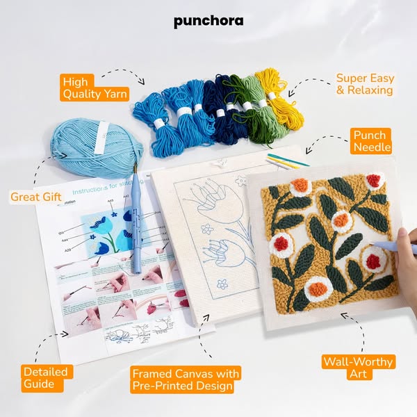 Try Punch Needling Now