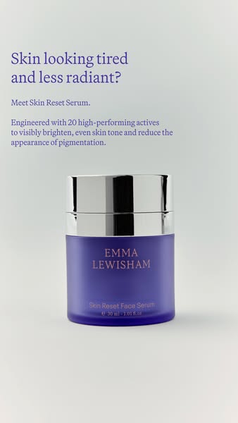 Award-winning brightening serum