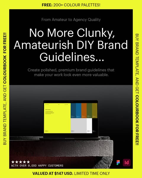 FREE! ColourBook valued at $147 USD Included