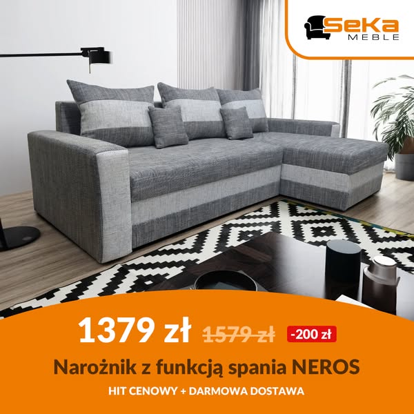 Narożnik Neros tylko za 1379 zł - HIT CENOWY