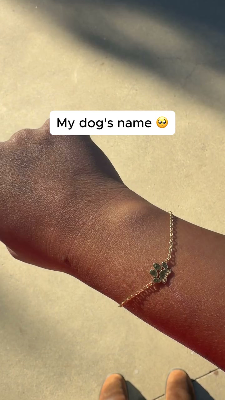 Your pet's name, always with you