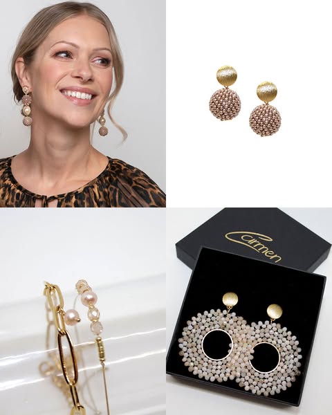 Bei uns findest Du handgefertige Ohrringe für besondere Momente in Österreich gefertigt exklusiver Designerschmuck leicht und angen
