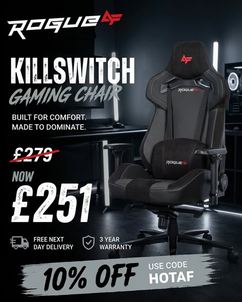 Killswitch Gaming Chair £251