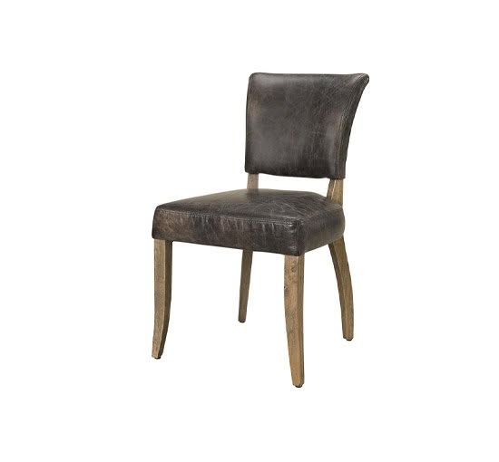 Mimi Dining Chair Leather Fudge