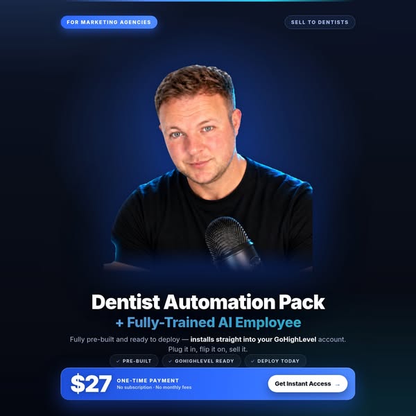 I'll trade you the Med Spa automation pack for $27 today