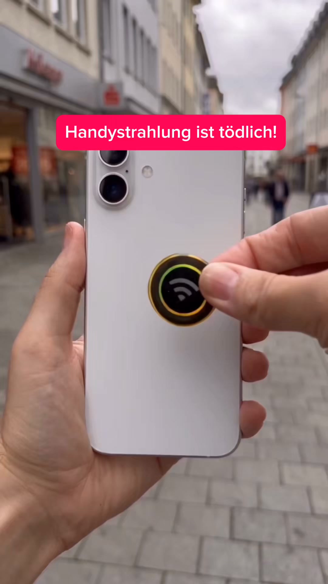 Handystrahlungen Blockieren