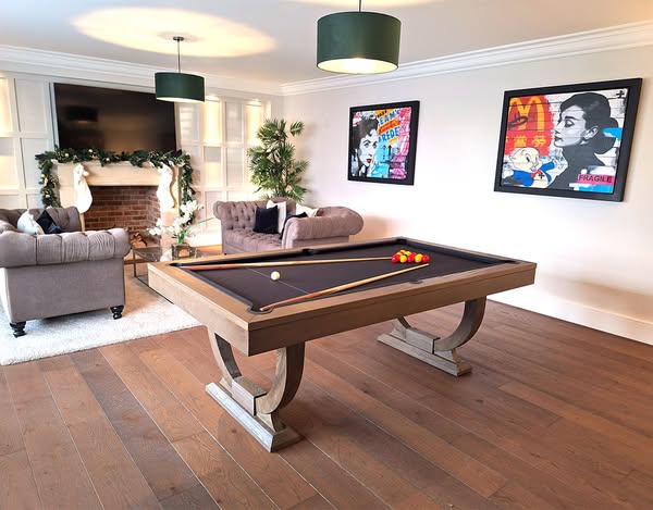 Signature Huntsman Silver Mist Pool Dining Table | £3,997.00