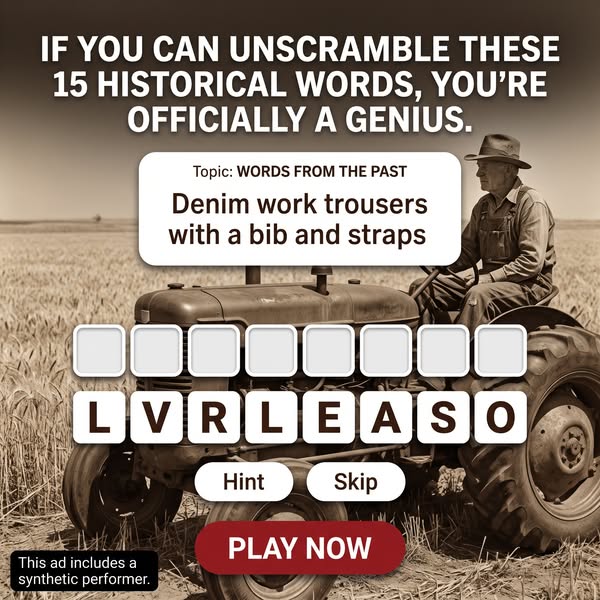 Solve This Old-Fashioned Wordle Challenge