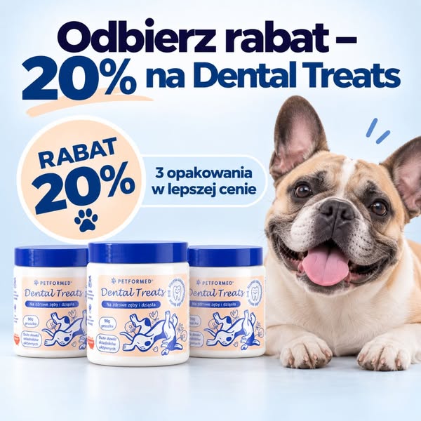 Zgarnij Dental Treats 20% taniej