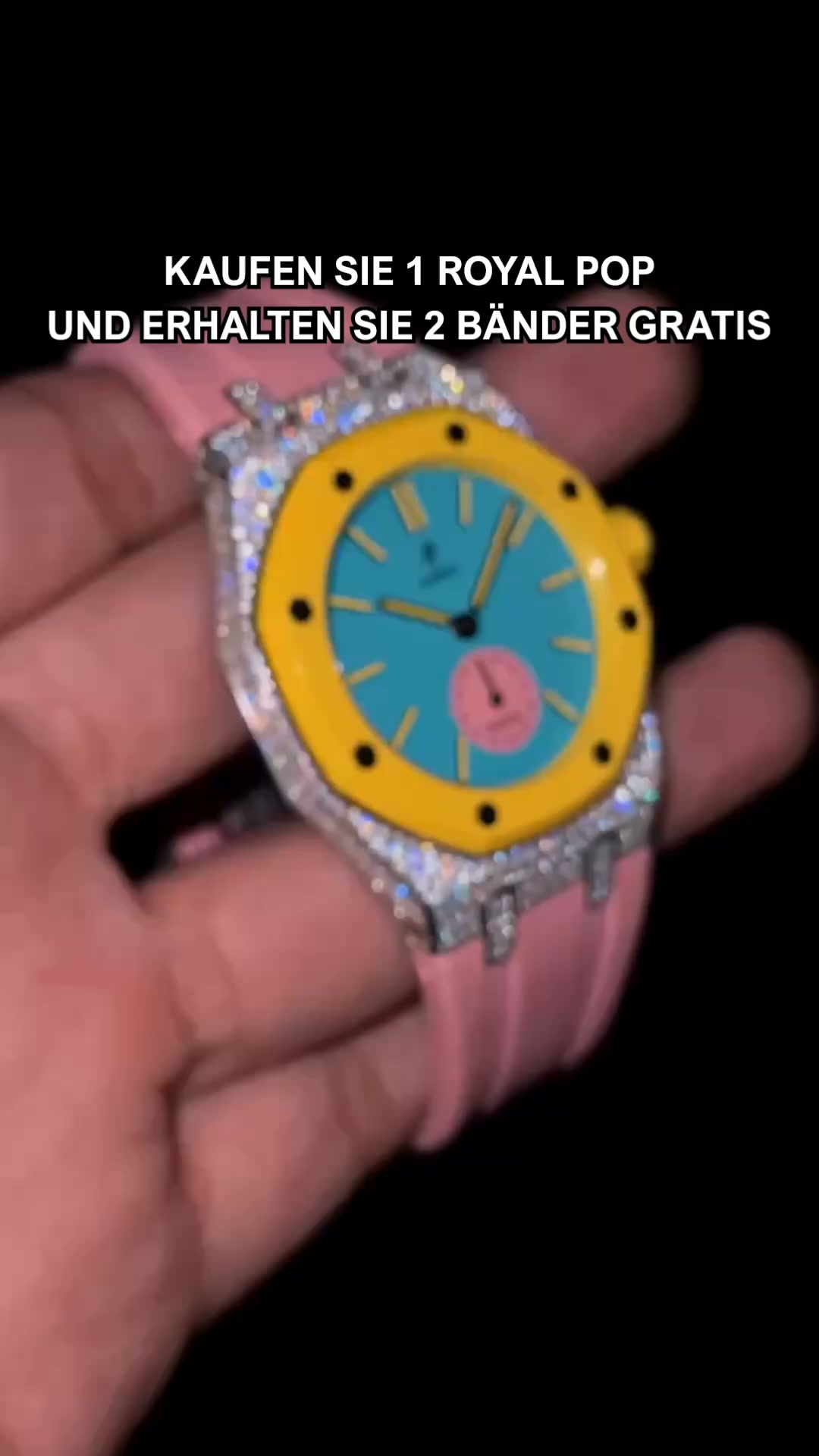 ERHALTEN SIE 2 ZUSÄTZLICHE BÄNDER GRATIS