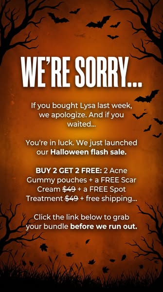 Halloween Sale: Buy 1 Get 1 FREE