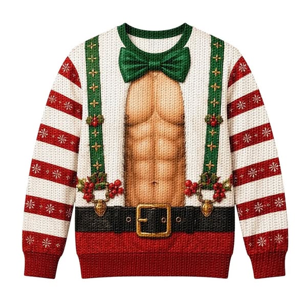 Funny Custom Ugly Christmas Sweatshirt