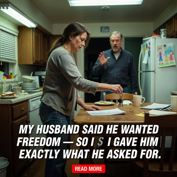 My Husband Said He Wanted Freedom—So I Gave Him Exactly What He Asked For