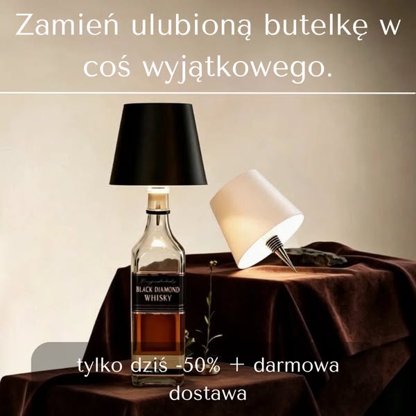 Świetlana Butla - zamień zwykłą butelkę w wyjątkową lampę