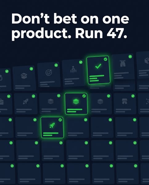 Don't bet on one product. Run 47.
