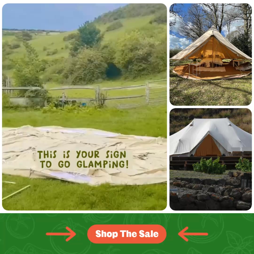 All Tents Built for British Weather!