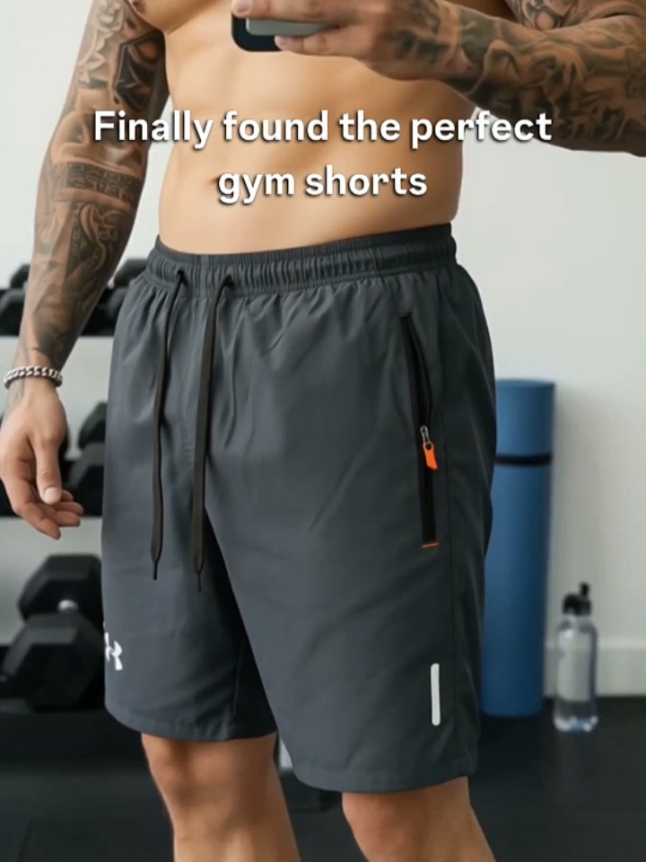 $9 Each! Men's 5‑Pack Dry‑Fit Athletic Shorts