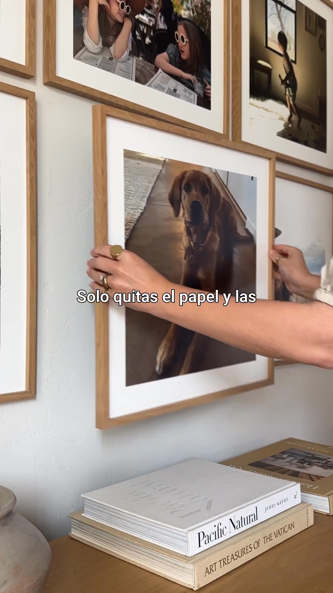 Fácil de pegar, despegar y volver a pegar