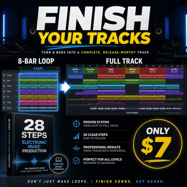 Finish Your Music Starting Today.
