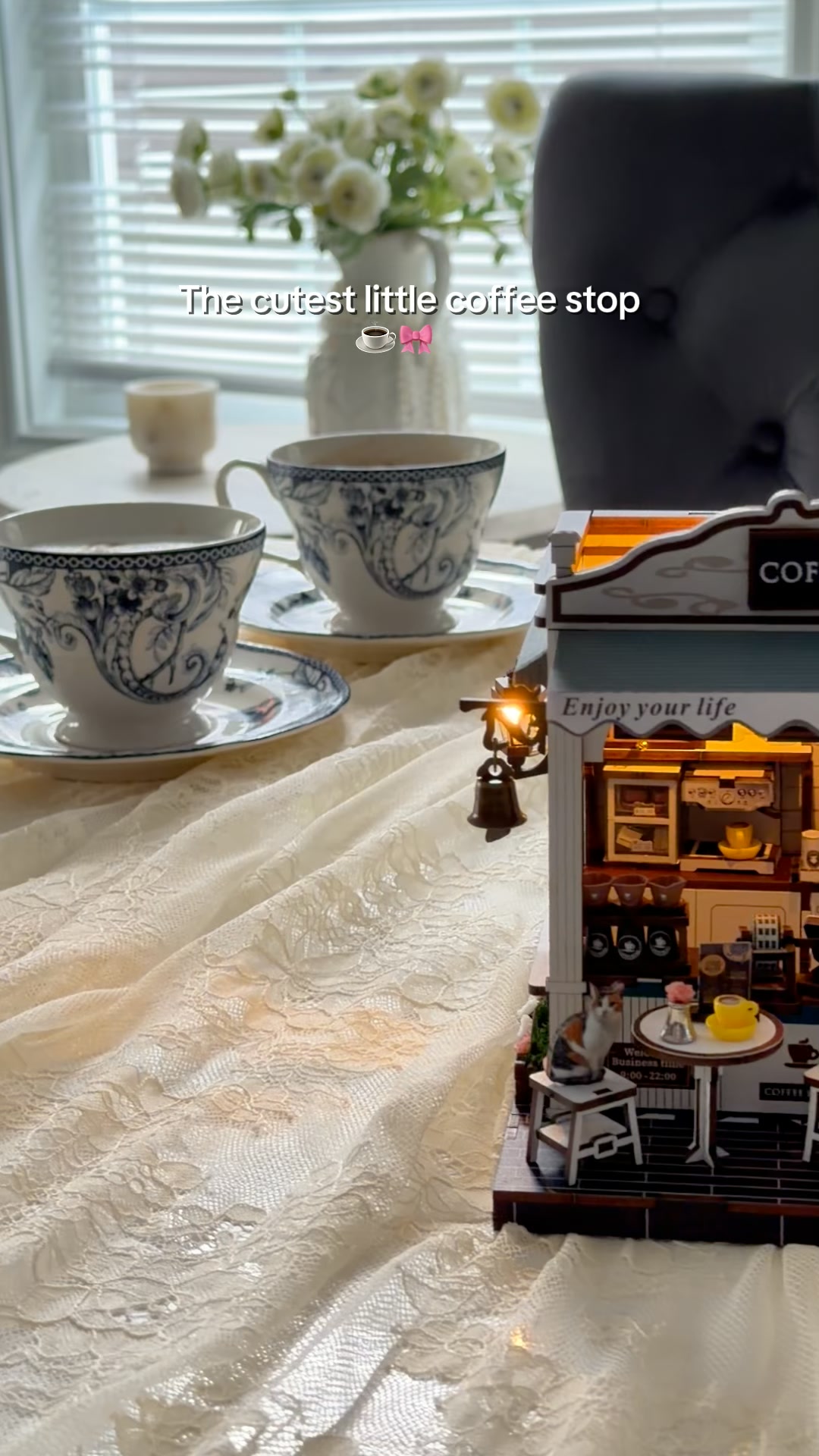 A Corner Café You Build By Hand