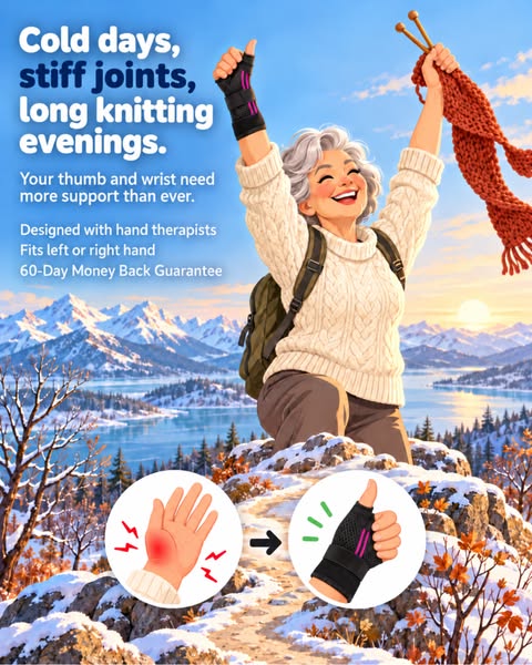 Thumb Stabilizer + Twin Support Stays – Soft Support, Fingers Free | Resilea