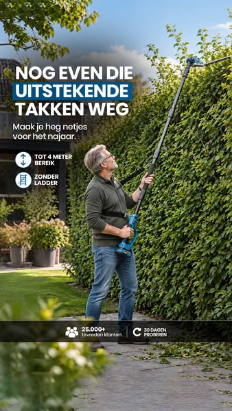 Maak je heg netjes voor het najaar