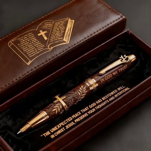 God's Blessing" Bible Commemorative Pen