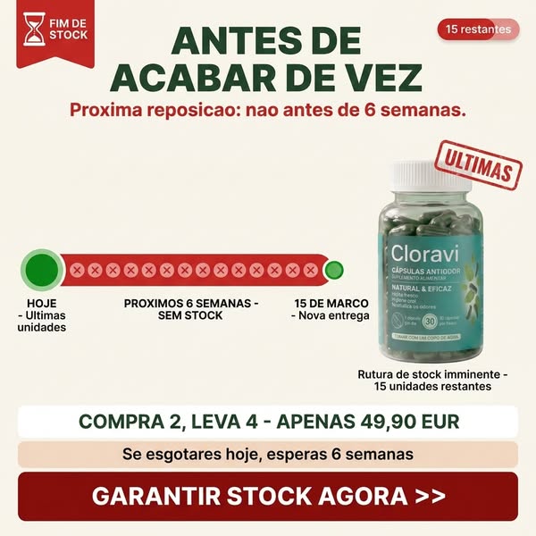 A pastilha disfarça, A Cloravi trata.